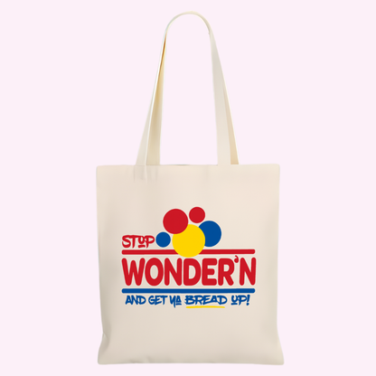 Get Ya Bread Up Retro Bold Tote Bag