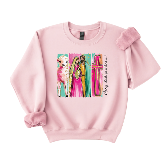 Mary did you know Crewneck