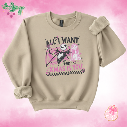 All I want for Christmas Crewneck