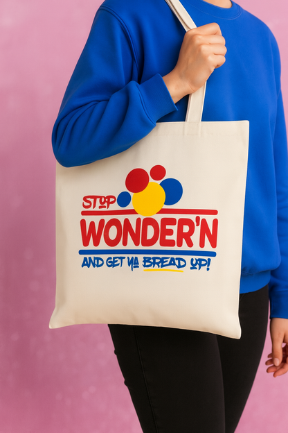 Get Ya Bread Up Retro Bold Tote Bag