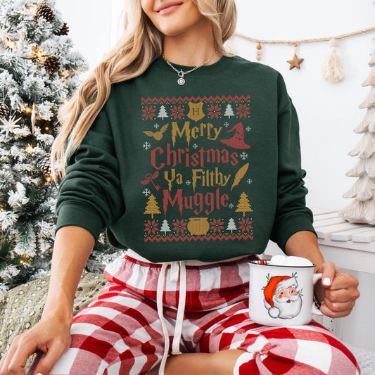 Potter Christmas crewneck