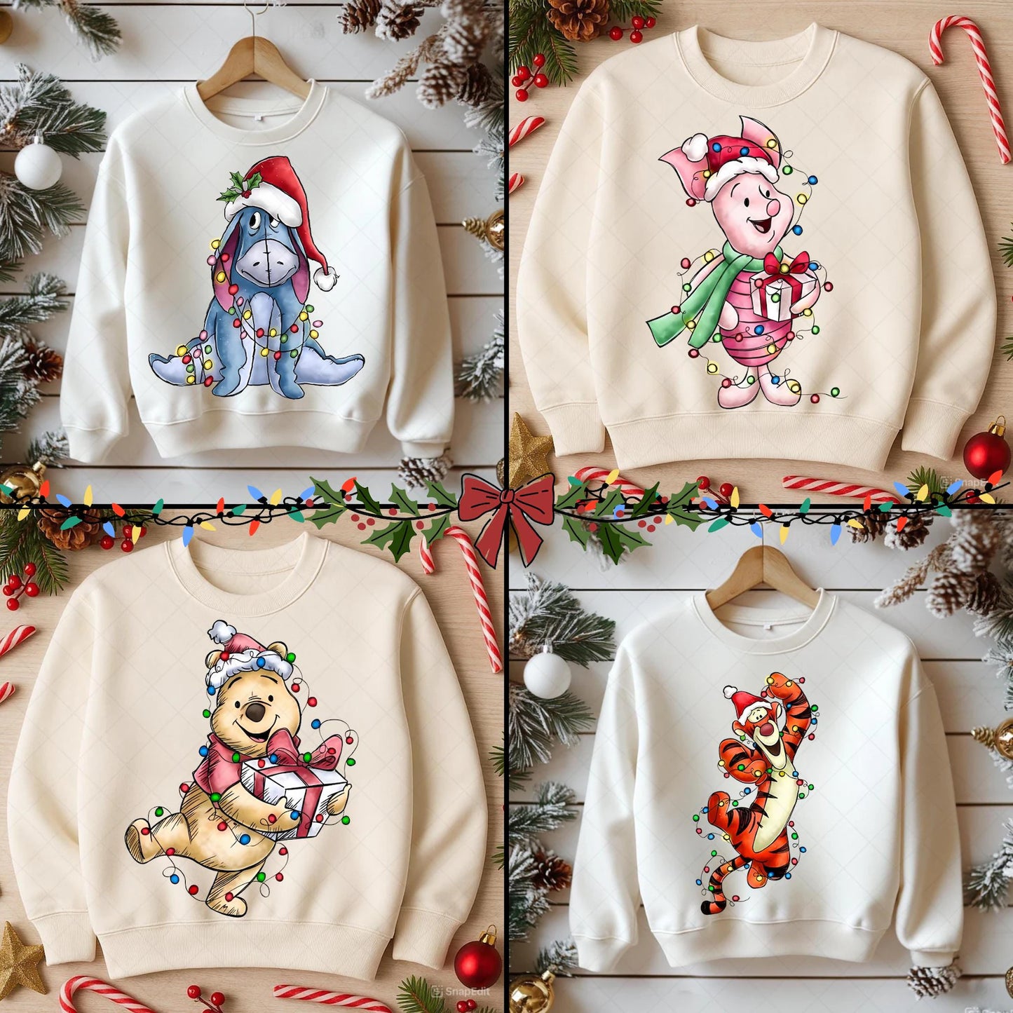 Honey Bear & Friends Holiday Crewneck